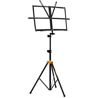 Image of Hercules BS050B Music Stand with Folding Desk