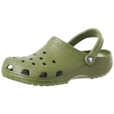 Image of Crocs Unisex Classic Clogs (Best Sellers) , Amy Green,1 UK Men/ 2 Women