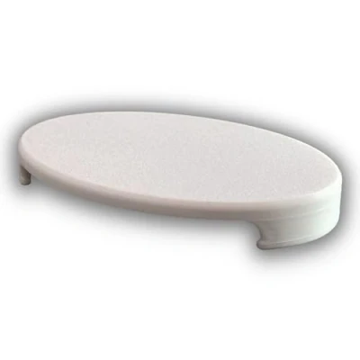 Image of CNC Monkey White Plastic Round Lid for SOAP_DISH refill, 1 piece, Kitchen, Bathroom