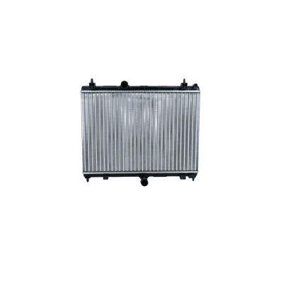 Image of 1330W5, 133396, 96873599, 9687359980 Engine radiator NRF 58468A Aluminium 562mm 380mm 23mm Mechanically jointed cooling fins PEUGEOT: 407 Saloon