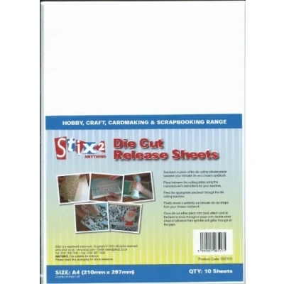 Image of Stix2 Die Cut Release Sheets, A4, pk of 10
