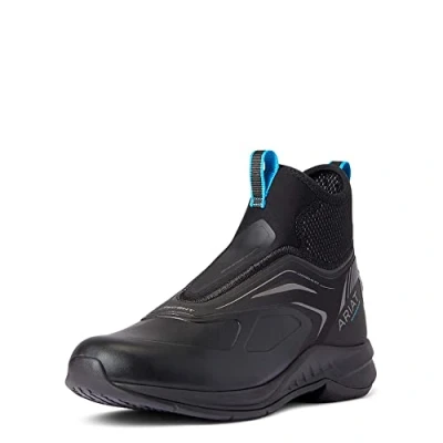 Image of ARIAT Womens Ascent H20 Water Hydration Paddock Boots Boot Black Lightweight Breathable Waterproof Sprayproof Footwear UK Size 7.5