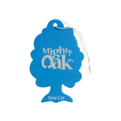 Image of 10 x MIGHTY OAK AIR FRESHENER CAR / HOME OFFICE NEW BLUE PACK