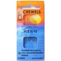 Image of Pony Gold Eye Sewing Needles: Crewels Size 5 10, Multi Colour
