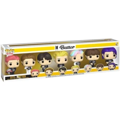 Image of Funko POP! Rocks: BTS Butter Jin 7pk Collectable Vinyl Figure Gift Idea Official Merchandise Toys for Kids &amp; Adults Music Fans Model Collectors and Display