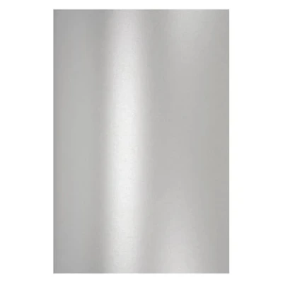 Image of Netuno 10x pearlescent Silver paper DIN A4 210x297mm 8.27x11.69 inches 120gsm 32lb Aster Metallic double sided ideal for inkjet laser printing scrapbooking brochures craft cardmaking flyers DIY