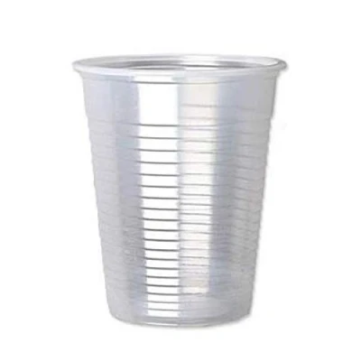 Image of We Can Source It Ltd 7oz Clear Strong Plastic Drinking Glass Disposable Water Cups Tumblers Eco Friendly Drinkware 100% Recyclable Great for Coolers, Parties 3000 Pack