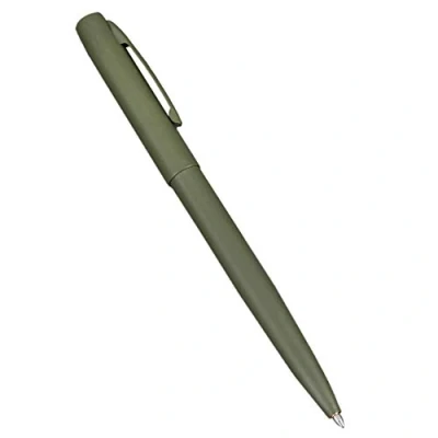 Image of Rite in the Rain Weatherproof Olive Drab Green Clicker Pen Black Ink (No. OD97)