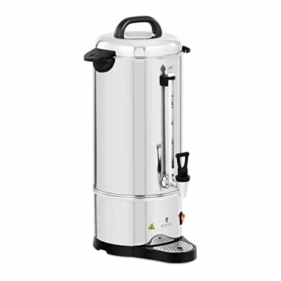 Image of Royal Catering RC CU9 Filter Coffee Machine 9 L Stainless Steel with Copper Tap Fully Automatic Machines