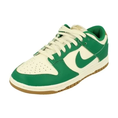 Image of Nike Sportswear DUNK Trainers, Women&#039;s, Size: 6, Sail/malachite Leather