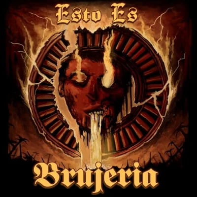 Image of Brujeria Esto Es Orange With Red &amp; Black Splatter vinyl Sealed 2023 UK 2 LP set NBR4894 1
