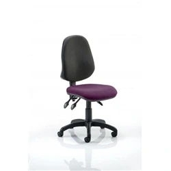 Image of Eclipse Plus III Lever Task Operator Chair Bespoke Colour Seat Tansy Purple