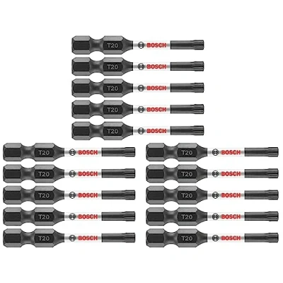 Image of BOSCH ITT20215 15 Pack 2 in. Torx #20 Impact Tough Screwdriving Power Bits
