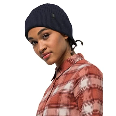Image of Jack Wolfskin Unisex COSY CAP Winter Accessory Set, Night Blue, One Size