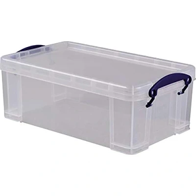 Image of Really Useful Plastic Storage Box 5 Litre Clear