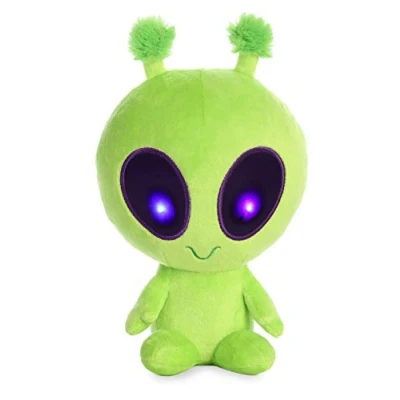 Image of Aurora Twitch Light Up Alien Plush, Green