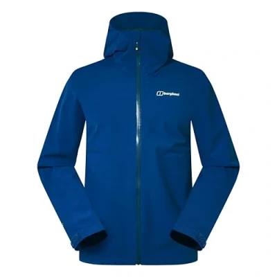 Image of Berghaus Men&#039;s Arnaby Lightweight Stretch Waterproof Hooded Jacket, Taupe, M