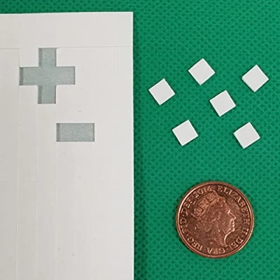 Image of 1320 Pieces 5mm Double Sided Foam Sticky Pads, Self Adhesive 3D Craft Tabs, Mounting