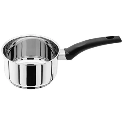 Image of Horwood HP01 14 cm 900 ml Milk Pan, Silver