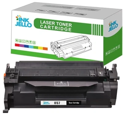 Image of Inkjello 057 Toner Cartridge For Printer, Compatible With Canon i SENSYS LBP223dw LBP226dw LBP228x LBP233DW LBP236DW MF443dw MF445dw MF446x MF449x MF453DW MF455DW Black (1 Pack)