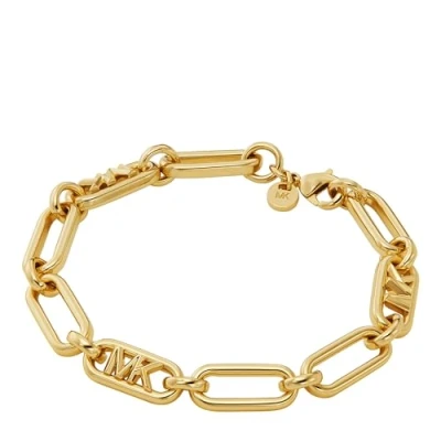 Image of Michael Kors Statement LINK Bracelet Gold coloured, Women&#039;s, Size: One Size, coloured