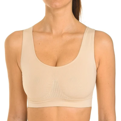 Image of Intimidea Womens Comfort sports bra with shaping effect 110590 women Beige Size Small/Medium