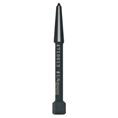 Image of Rennsteig 9R 471 001 3 Screw Extractor Double Edge, Size 1, Black