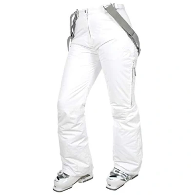 Image of Trespass Women&#039;s Lohan Ski Trousers White, Small/Small