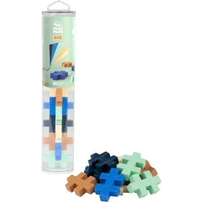 Image of Plus 3490 Big Breeze Building Blocks, Multicoloured, 15 Pieces
