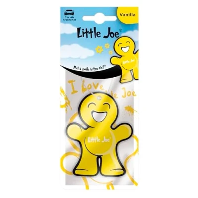 Image of Little Joe 265010 Paper Air Freshener Vanilla Scent, Yellow