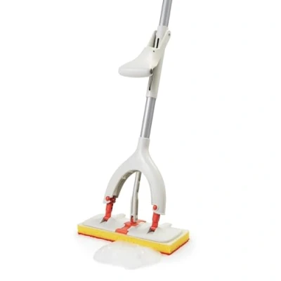 Image of OXO Good Grips Butterfly Mop, White, 6.35 x 27.48 127 cm