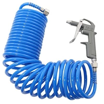 Image of Quality Air Dust Blow Gun with 7.6M 25 FT Recoil Hose AT037