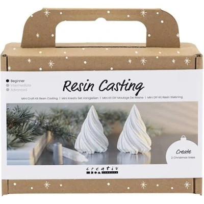 Image of Craft Kit Resin Casting, Jar with lid, beige, off white