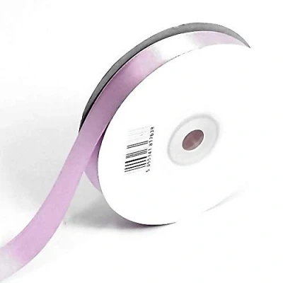 Image of single roll of Lavender Double faced Satin Ribbon 3mm, 10mm, 16mm, 25mm widths (16mm x 25M)