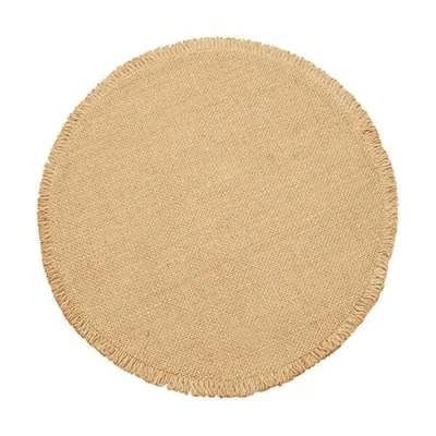 Image of Walton &amp; Co Circular Jute Placemat Natural