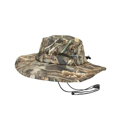 Image of FROGG TOGGS Men&#039;s Standard Bucket Hat, Waterproof, Breathable, Sun Protection, Realtree MAX 7