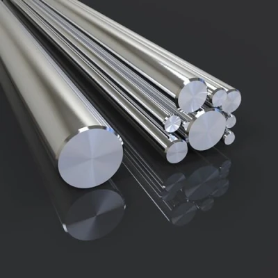 Image of JD Multi Metals 304 Stainless Steel Round Bar, Silver, 5mm x 100mm