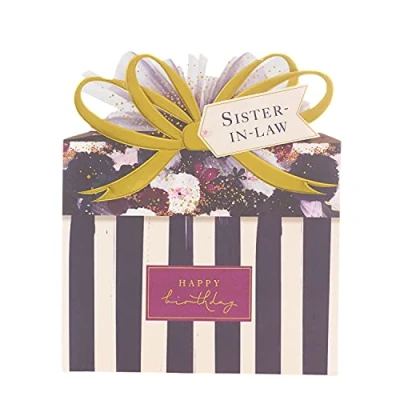 Image of Birthday Card for Sister in Law Female Her
