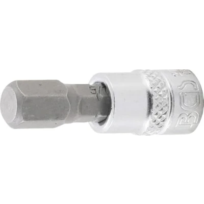 Image of BGS 2747 Bit Socket 6.3 mm (1/4&quot;) Drive internal Hexagon 5/16&quot;