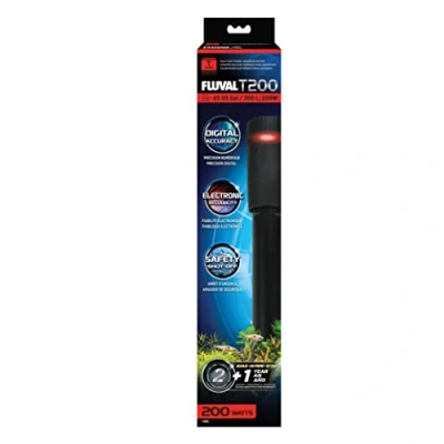 Image of Fluval T200 Fully Electronic Heater for Freshwater Aquariums up to 65 Gal.