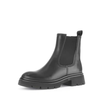 Image of Gabor Women&#039;s Chelsea Boots, Ankle Best Fitting, Black 77, 5.5 UK