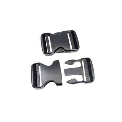 Image of Baikeen Plastic Side Release Buckles 15mm/20mm/25mm/32mm/38mm/50mm Heavy Duty Buckle Clips Belt Snap Backpack Replacement Dual Adjustable No Sewing(50mm,2sets)
