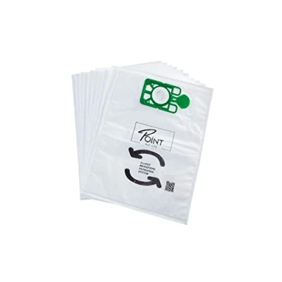 Image of Point Vacuum Cleaner Microfibre Dust Bag for Numatic Henry Hetty Hoover Bags Basil and James Pack of 10