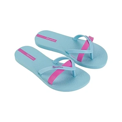 Image of Ipanema Kirei Kids Flip Flop, Light Blue Lilac, 12/13 UK Child