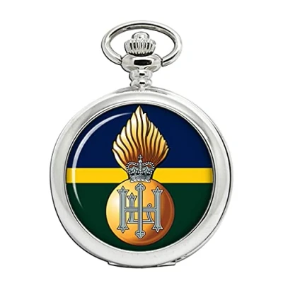 Image of Giftshop UK Royal Highland Fusiliers, British Army Full Hunter Pocket Watch