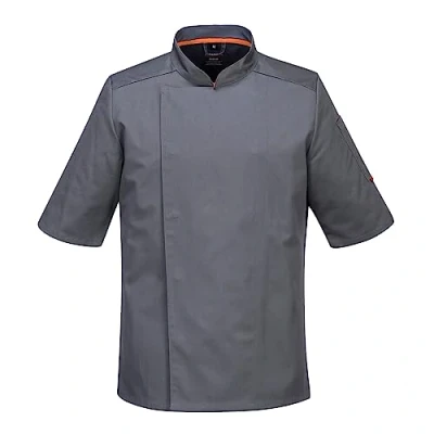 Image of Portwest MeshAir Pro Jacket S/S, Size: XL, Colour: Slate Grey, C738SGRXL