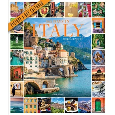 Image of 365 Days in Italy Picture A Day Wall Calendar 2024: For People Who Love and All Things Italian