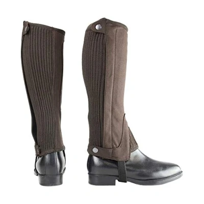 Image of Hy Amara Half Chaps Brown Child Small