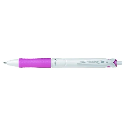 Image of Pilot Acroball Retractable Ballpoint Pure White/Pink (Box of 10)