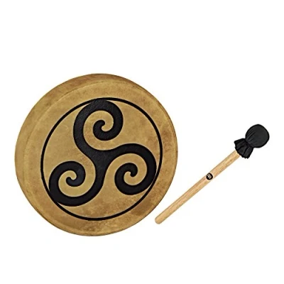 Image of MEINL Native American Style Hoop Drum 15&quot; / 38 cm Triskele (HOD15 TR)